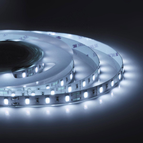 Светодиодная лента Apeyron 9,6W/m 60LED/m 5630SMD холодный белый 3M 204BL Светодиодная лента Apeyron 9,6W/m 60LED/m 5630SMD холодный белый 3M 204BL