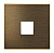 Накладка для телекоммуникационных розеток типа 8117... и/или 8118..., серия SKY, цвет античная латунь