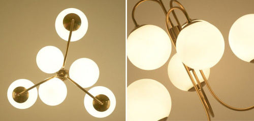 Люстра Gooseneck Pelle Chandelier By Imperiumloft Люстра Gooseneck Pelle Chandelier By Imperiumloft