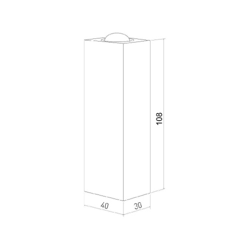 Настенный светодиодный светильник Elektrostandard Petite LED 40110/LED сталь a056601 Настенный светодиодный светильник Elektrostandard Petite LED 40110/LED сталь a056601