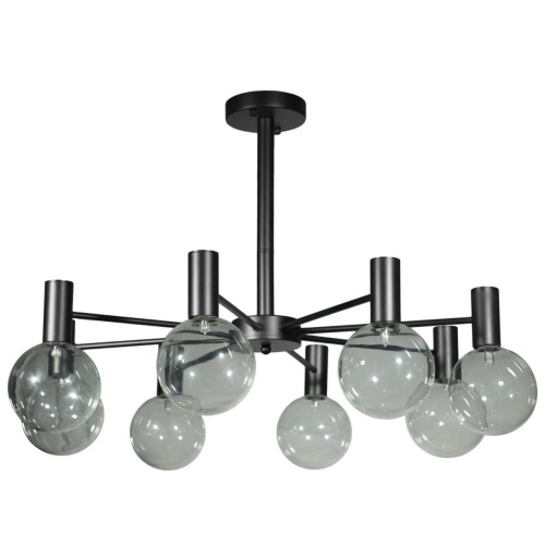 Потолочная люстра Loft IT Tiara 10045/8 Black Потолочная люстра Loft IT Tiara 10045/8 Black