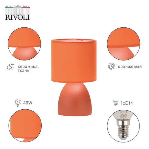 Настольная лампа Rivoli Nadine 7047-502 Б0057257 Настольная лампа Rivoli Nadine 7047-502 Б0057257