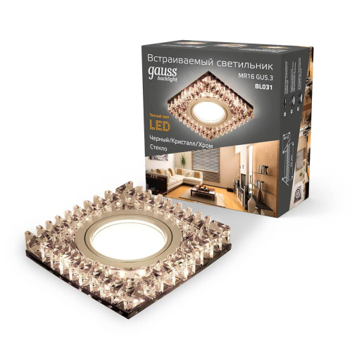 Встраиваемый светильник Gauss Backlight BL031 Встраиваемый светильник Gauss Backlight BL031