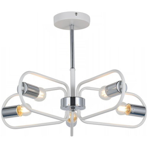 Потолочная люстра Illumico IL8253-5COU-79 WH CR Потолочная люстра Illumico IL8253-5COU-79 WH CR