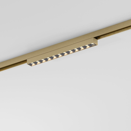 Трековый светодиодный светильник Elektrostandard Brass Line 85528/01 a069636 Трековый светодиодный светильник Elektrostandard Brass Line 85528/01 a069636