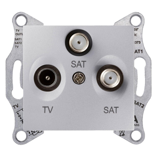 Розетка TV/SAT/SAT Schneider Electric Sedna SDN3502160 Розетка TV/SAT/SAT Schneider Electric Sedna SDN3502160
