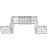 Крепеж на стену Feron 2W для дюралайта LEDF2W LD127 26141