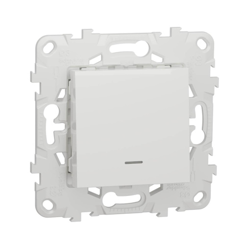 Переключатель одноклавишный Schneider Electric Unica New NU520318N Переключатель одноклавишный Schneider Electric Unica New NU520318N