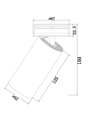 Потолочный светильник Technical C057CL-L12W3K Потолочный светильник Technical C057CL-L12W3K