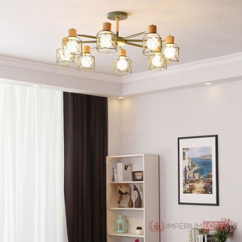 Потолочная Люстра Corf B3 Champagne 6 Lamps By Imperiumloft