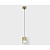 Подвесной светодиодный светильник Italline IT014-0203 gold
