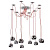 Подвесная люстра MW-Light Котбус 8 492014610