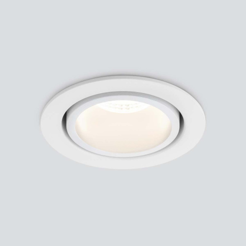 Встраиваемый светодиодный светильник Elektrostandard 15267/LED 7W 4200K белый/белый a055721 Встраиваемый светодиодный светильник Elektrostandard 15267/LED 7W 4200K белый/белый a055721