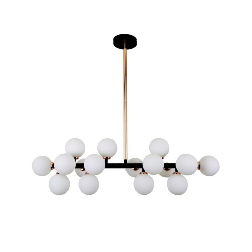 Подвесная люстра Lumina Deco Marsiada LDP 6033-16 BK+MD Подвесная люстра Lumina Deco Marsiada LDP 6033-16 BK+MD