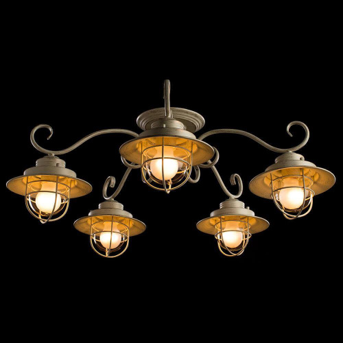 Потолочная люстра Arte Lamp 6 A4579PL-5WG Потолочная люстра Arte Lamp 6 A4579PL-5WG