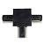 Коннектор Т-образный Volpe UBX-Q123 R31 Black 1 Polybag UL-00007451