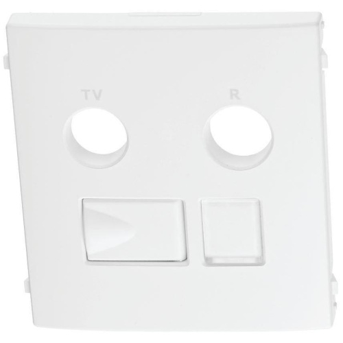Лицевая панель Efapel Apolo 5000 розеток R-TV-RJ45/R-TV-RJ45-FO белый матовый 50774 TBM Лицевая панель Efapel Apolo 5000 розеток R-TV-RJ45/R-TV-RJ45-FO белый матовый 50774 TBM