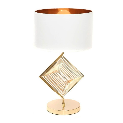 Настольная лампа Lumina Deco Fabi LDT 5529 F.GD+WT Настольная лампа Lumina Deco Fabi LDT 5529 F.GD+WT