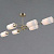 Светильник потолочный Illumico IL0737-6ASQ-25 AB NAPLES