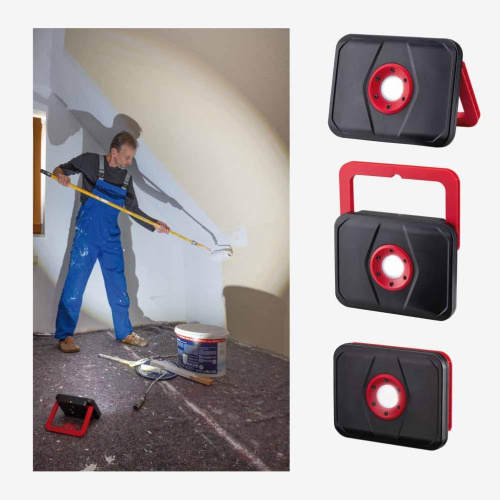 Переносной светодиодный фонарь Paulmann Worklight от аккумулятора 131х171х39 370 лм 94287 Переносной светодиодный фонарь Paulmann Worklight от аккумулятора 131х171х39 370 лм 94287