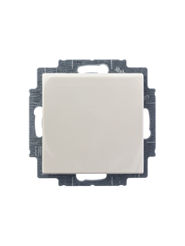 Розетка ABB Basic55 Schuko с/з 16A 250V с крышкой безвинтовой зажим слоновая кость 2CKA002018A0351