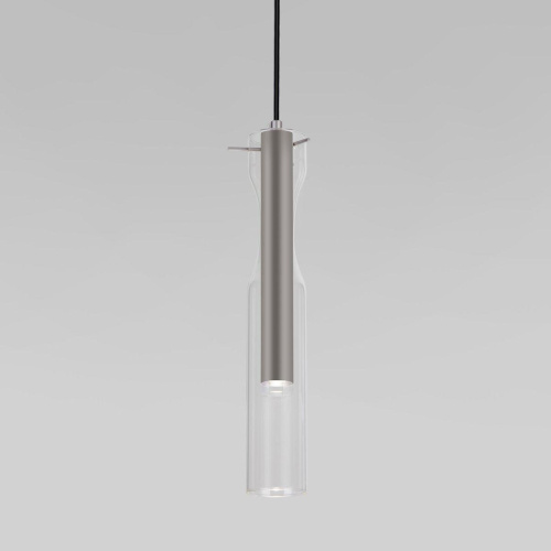 Подвесной светодиодный светильник Eurosvet Swan 50254/1 Led графит Подвесной светодиодный светильник Eurosvet Swan 50254/1 Led графит