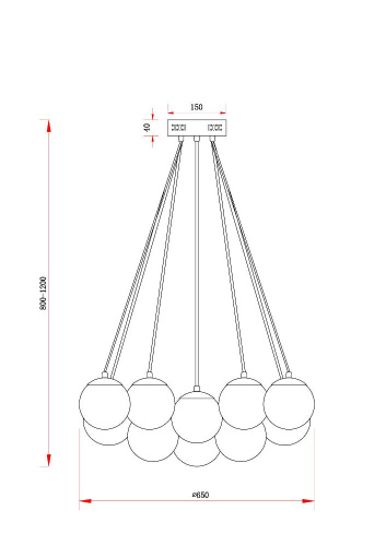 Подвесной светильник Freya FR5231PL-19CH Подвесной светильник Freya FR5231PL-19CH