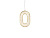 Подвесной светодиодный светильник Newport Laura 3671/S champagne gold М0070226