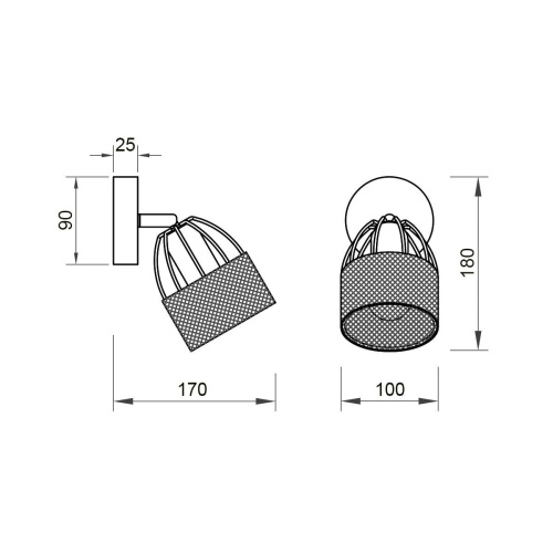 Спот Vele Luce Modello VL6452W01 Спот Vele Luce Modello VL6452W01
