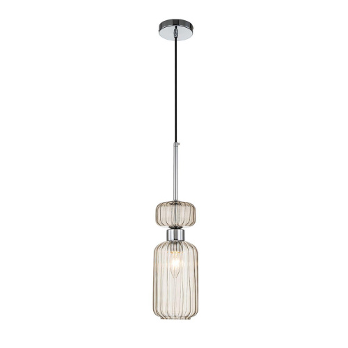 Подвесной светильник Escada Gloss 1141/1S Chrome/Beige Подвесной светильник Escada Gloss 1141/1S Chrome/Beige