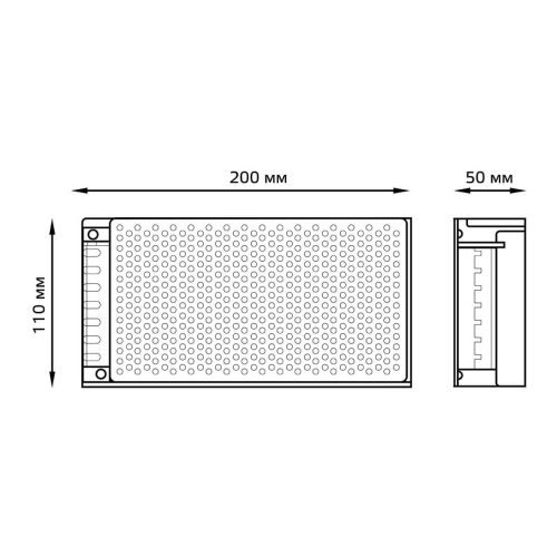 Блок питания Gauss Led Strip PS 12V 250W IP20 25A 202003250 Блок питания Gauss Led Strip PS 12V 250W IP20 25A 202003250