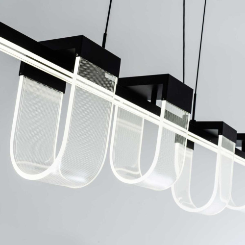 Подвесной cветильник LED4U L7707-1200 BK Подвесной cветильник LED4U L7707-1200 BK