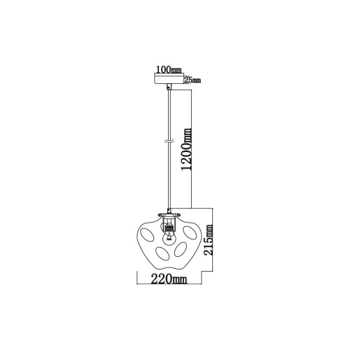 Подвесной светильник Vele Luce Alieno VL5352P21 Подвесной светильник Vele Luce Alieno VL5352P21