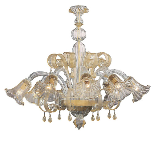 Подвесная люстра Ideal Lux Ca DOro SP8 020976 Подвесная люстра Ideal Lux Ca DOro SP8 020976