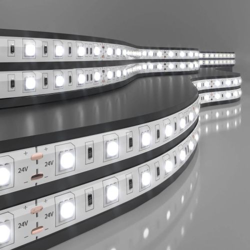 Светодиодная влагозащищенная лента Elektrostandard 14,4W/m 60LED/m 5050SMD дневной белый 5M a052969 Светодиодная влагозащищенная лента Elektrostandard 14,4W/m 60LED/m 5050SMD дневной белый 5M a052969