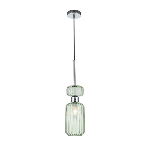 Подвесной светильник Escada Gloss 1141/1S Chrome/Green Подвесной светильник Escada Gloss 1141/1S Chrome/Green