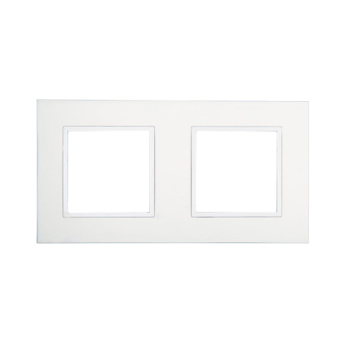 Рамка LK Studio 2-постовая из натурального анодированного алюминия LK45 854223-1 Рамка LK Studio 2-постовая из натурального анодированного алюминия LK45 854223-1