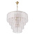 Подвесная люстра Crystal Lux Ricardo SP14 Brass