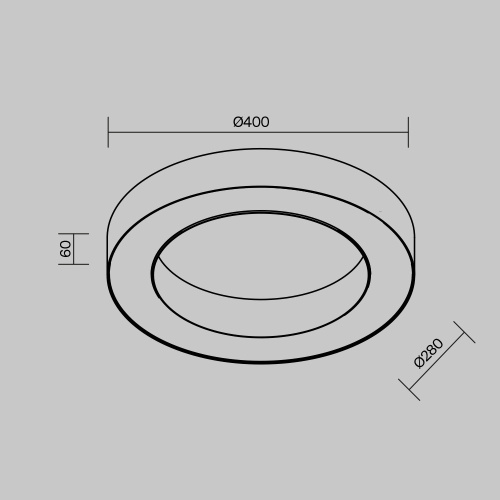 Потолочный светильник Technical C093CL-36W3K-B Потолочный светильник Technical C093CL-36W3K-B