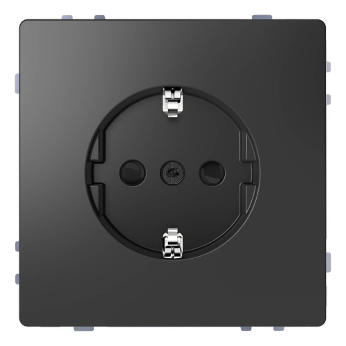 Розетка Schneider Electric Merten D-Life 16A с/з и шторками MTN2400-6034 Розетка Schneider Electric Merten D-Life 16A с/з и шторками MTN2400-6034