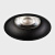 Встраиваемый светодиодный светильник Italline IT08-8032 black 4000K