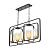 Подвесная люстра Lumina Deco Indivia LDP 1238-5 BK+MD