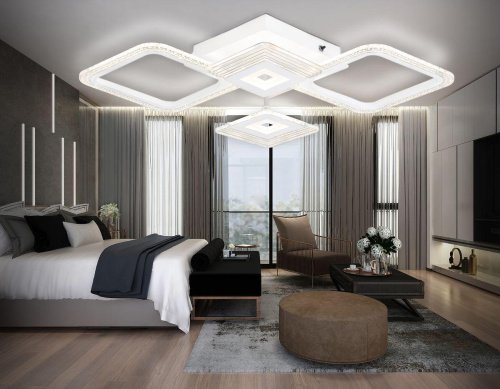 Потолочная светодиодная люстра Ambrella light Acrylica Original FA4281 Потолочная светодиодная люстра Ambrella light Acrylica Original FA4281