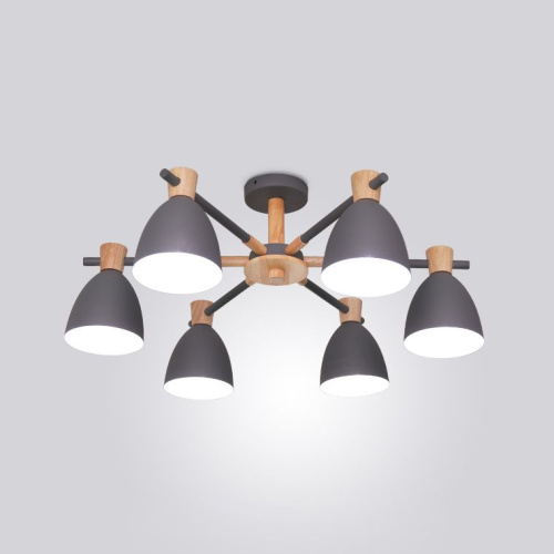 Потолочная Люстра Folke 6 Gray By Imperiumloft Потолочная Люстра Folke 6 Gray By Imperiumloft