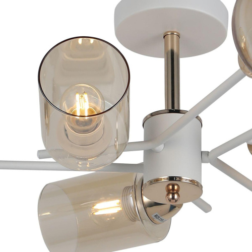 Потолочная люстра Illumico IL8243-6COU-79 WH GD Потолочная люстра Illumico IL8243-6COU-79 WH GD