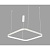 Подвесной светодиодный светильник Italline IT013-6024 white 3000K