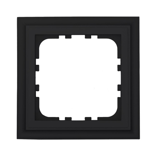 Рамка LK Studio 1-постовая (черный бархат) CLASSIC 894108-1 Рамка LK Studio 1-постовая (черный бархат) CLASSIC 894108-1