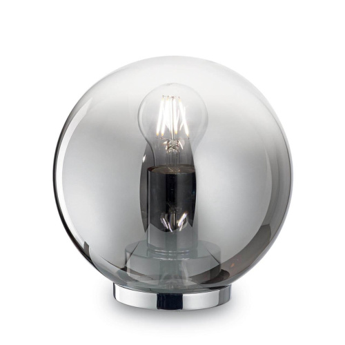 Настольная лампа Ideal Lux Mapa Tl1 D20 Cromo Sfumato 186863 Настольная лампа Ideal Lux Mapa Tl1 D20 Cromo Sfumato 186863
