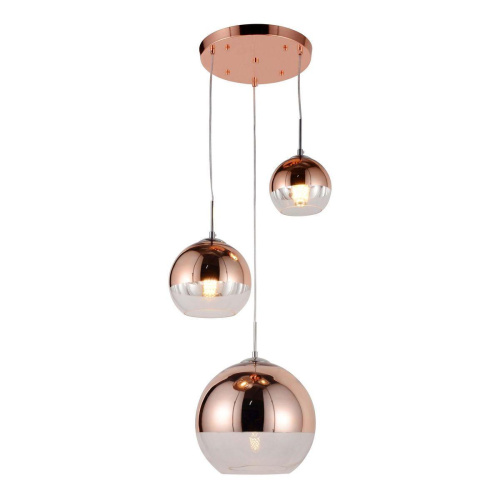 Подвесная люстра Lumina Deco Veroni LDP 1029-3 R.GD Подвесная люстра Lumina Deco Veroni LDP 1029-3 R.GD