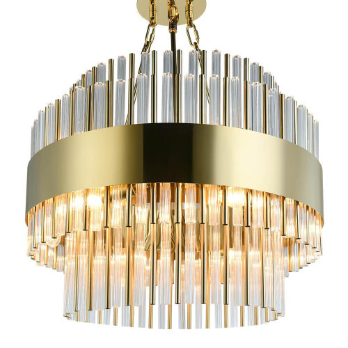Подвесная люстра Lumien Hall Флоридия LH3054/12P-GDCG Подвесная люстра Lumien Hall Флоридия LH3054/12P-GDCG